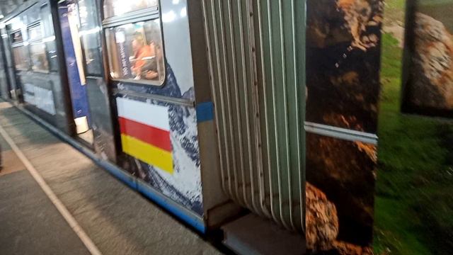 Тематический поезд в метро - Осетия
