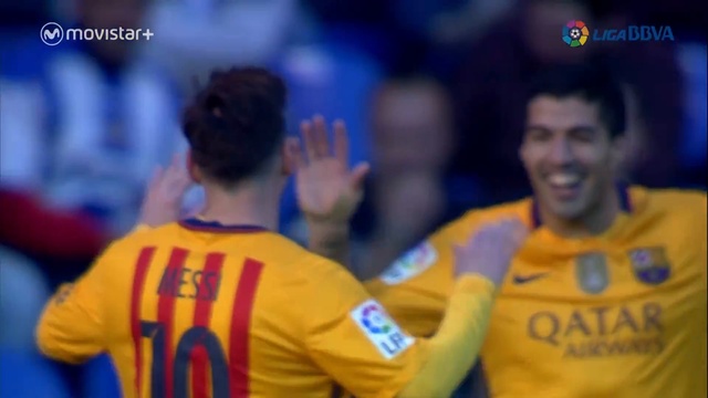 أهداف مباراة - ديبورتيفو لاكورونيا ضد برشلونة  الدوري الاسباني - الجولة 34
