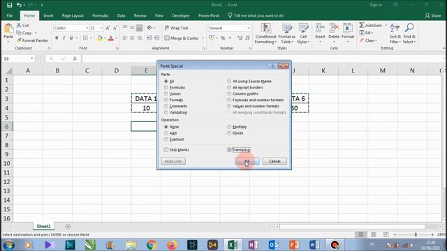 Cara Mengubah Data Excel Dari Vertikal ke Horizontal dan Sebaliknya