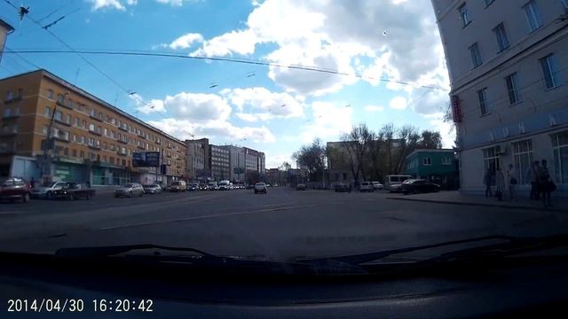 Экшн-камера SJ4000 в качестве видеорегистратора. Пример видео