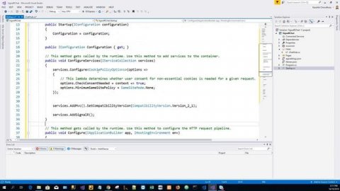Get started with ASP.NET Core SignalR