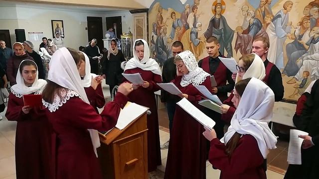Божественная литургия в храме МинДА 18 сентября 2022 года