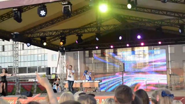 БРСМ_Dj Rudik_День молодежи_Битва диджеев на "Славянском базаре" ( 1-ый фрагмент выступления)