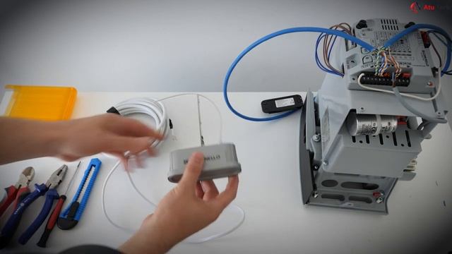 Cum faci conexiunile in placa de automatizare culisanta Comunello FORT 230V GKFT050MHB933A