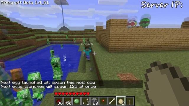 Minecraft - Make 'Em Spawn plugin fun!