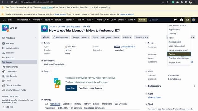 How to get Trial License in Jira? | How to find server ID? #jiratutorial #Jira #jiraguru