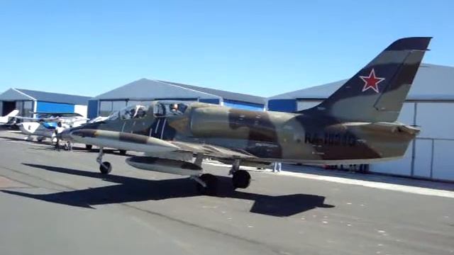 Л-39 запуск двигателя с двумя ПТБ