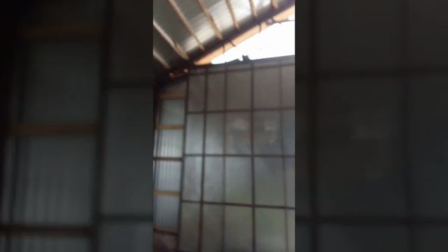 ещё одни откатные ворота на склад