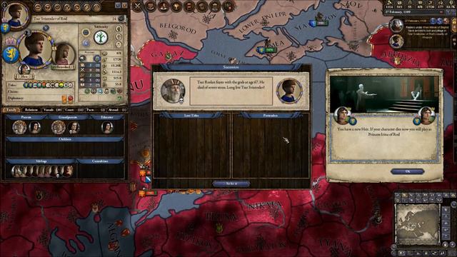 Путь Рода - XLIII - Новые вассалы (Crusader Kings 2)