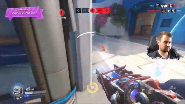 ЧУДО СНАЙПЕР. ВАРИАНТ ТАЩИТЬ СОЛО? - OVERWATCH