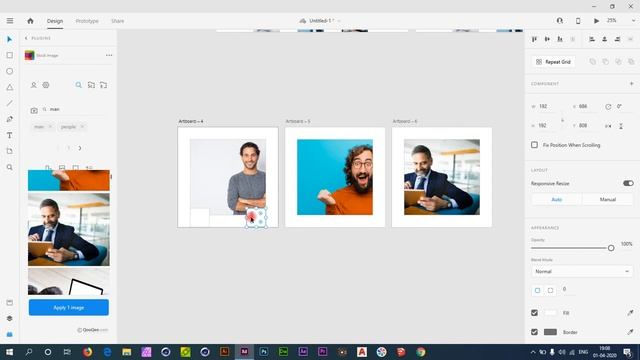 how to randomly choose artboard using auto animate in adobe xd