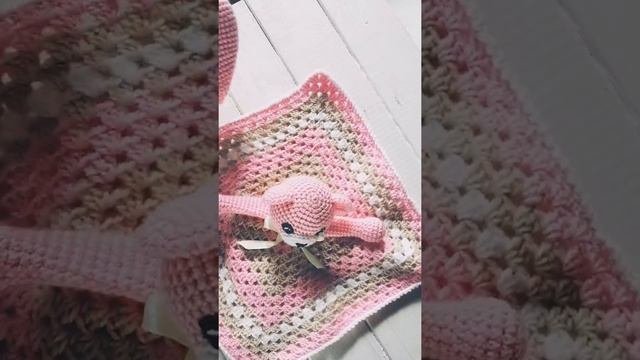 Первая игрушка малыша / вязаная игрушка комфортер