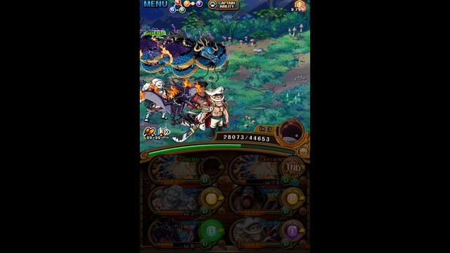 One Piece Treasure Cruise Garp Challenge Heavenly Demon 1 5ทีม 5สี EZ!!!