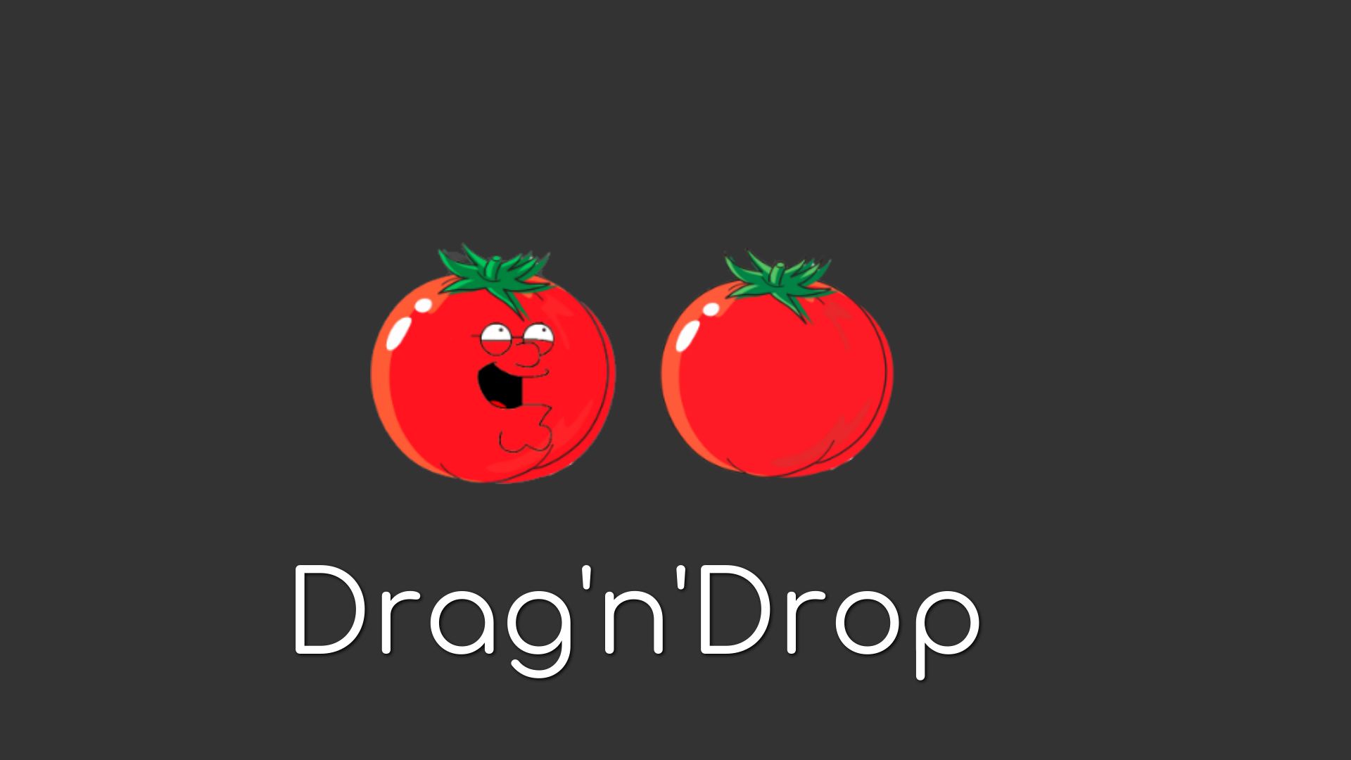 Drag n Drop проект "Помидорка Питер" | Drag n Drop Project "Peter Tomato" | html css javascript