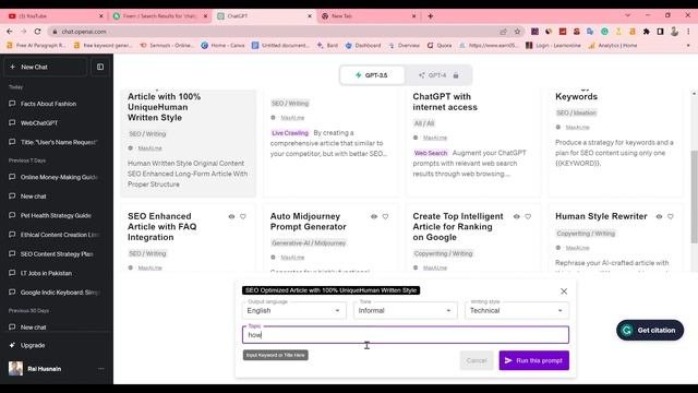 Write Article with Chat GPT and Daily Earn Rs. 3k Within a Hour  Copy Paste Work At Home