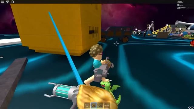 Roblox Adventures - ZERO GRAVITY GUN TEST IN ROBLOX! Test Roblox Gravity Guns