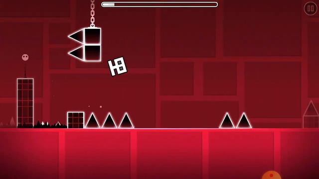 Я играю в геометрия даш