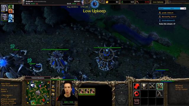 Grubby | "A "Short" Game..." | Warcraft 3 | UD vs NE | Twisted Meadows