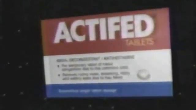 Actifed Commercial