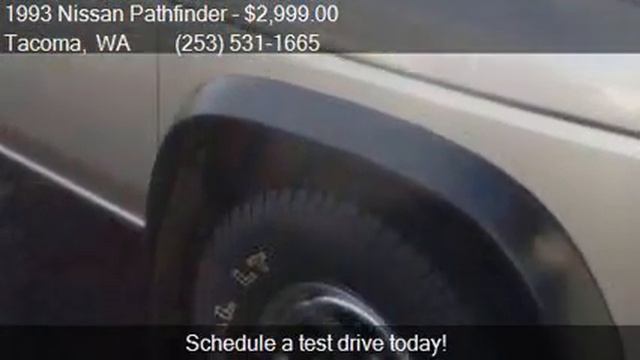 1993 Nissan Pathfinder SE for sale in Tacoma, WA 98444 at Mn