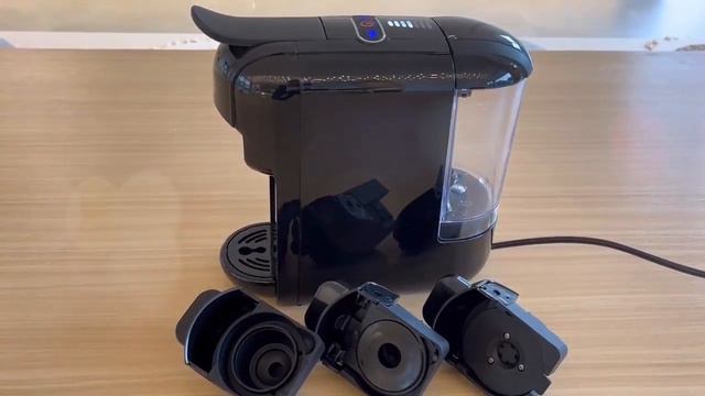 Универсальная кофемашина Alvatto Uno 3 в 1 для капсул Nespresso, Dolce Gusto и молотого кофе