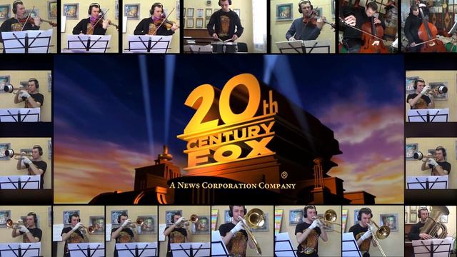 20th Century Fox Fanfare Alfred Newman multi-instrumental cover