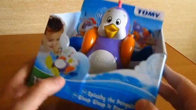 Плавающий пингвин Tomy  Отзыв о Супер Игрушке для ванны