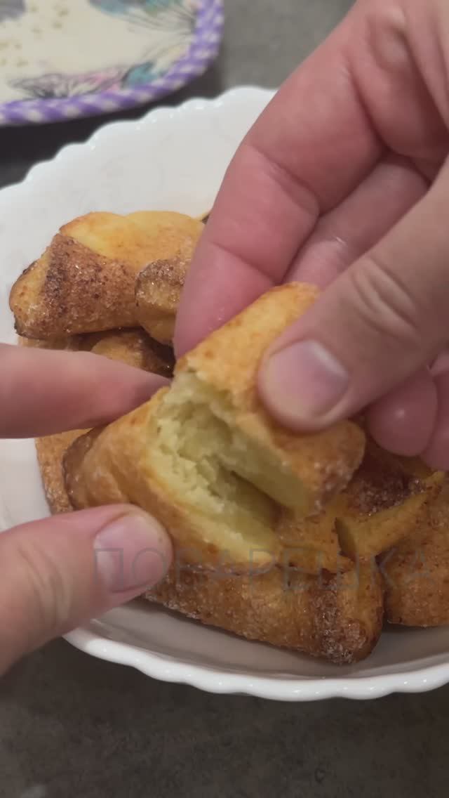 Творожное печенье / Простое и быстрое печенье из творога в духовке