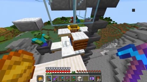 HUGE BUILDING PROJECT in Minecraft Multiplayer Survival! (Episode 6)