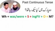 Wh Type Interrogatives of Past Continuous Tense