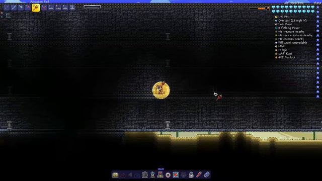 Terraria OP Playthrough Construction Coliseum Build Part 4 (Part 2)