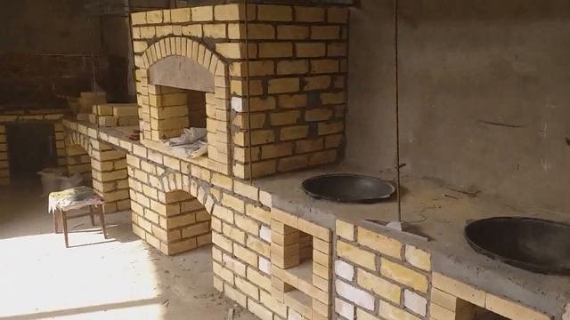 Outdoor kitchen Kitchen in the yard  Летняя кухня во дворе.