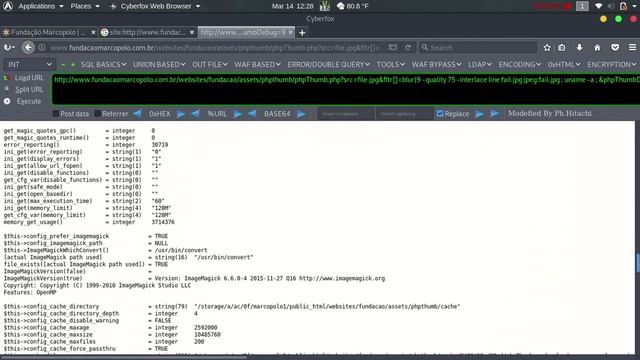phpthumb rce vuln