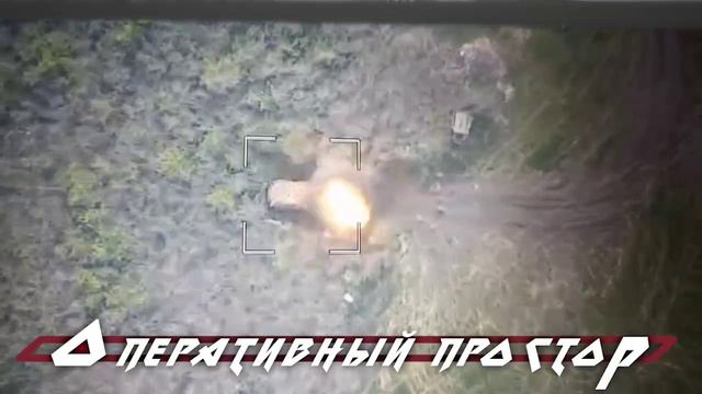 «Ланцет» уничтожает топливозаправщик ВСУ на Купянском направлении.