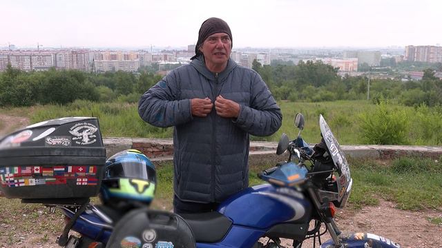 Благовещенск посетил аргентинский мотопутешественник, в Россию он возвращается уже в четвёртый раз
