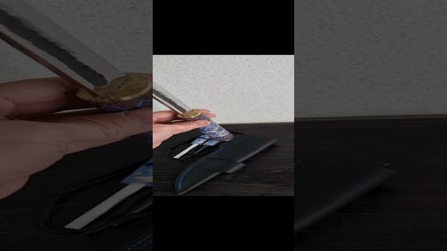 "Ледяной огонь" большой якутский нож