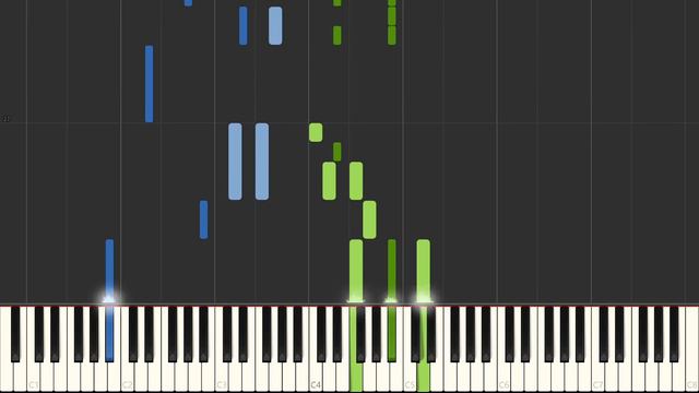 John Newman - Stand By Me (Piano Cover) Synthesia Tutorial By LittleTranscriber