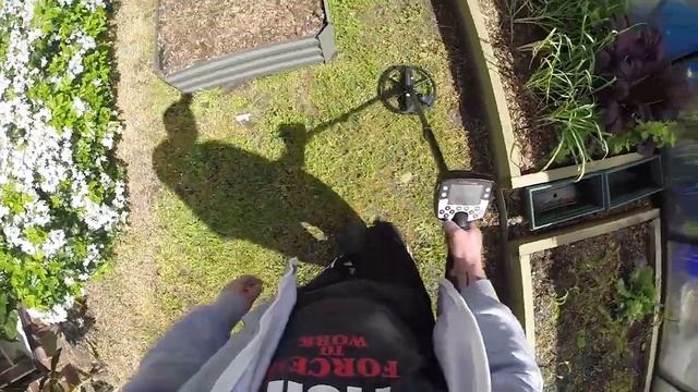 First Test with the Minelab E-TRAC