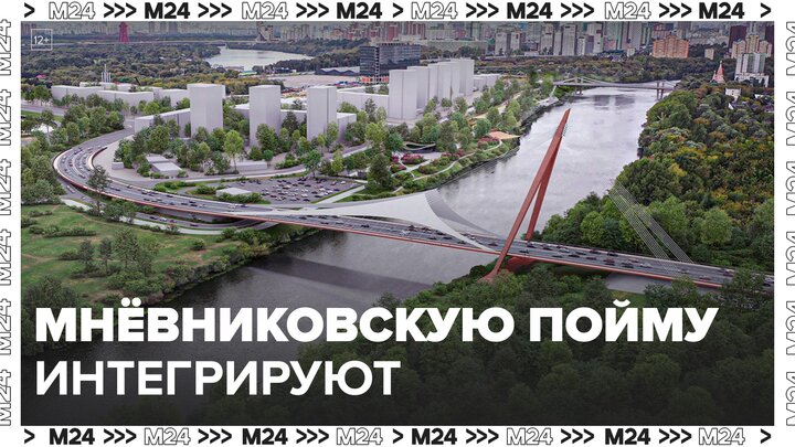Мнёвниковскую пойму интегрируют в городскую транспортную сеть - Москва 24