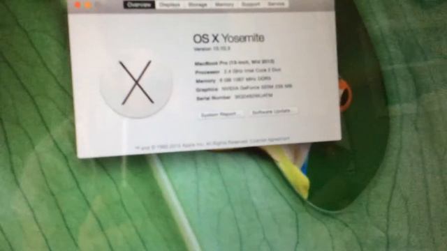 MacBook Pro mc374 off Amazon review