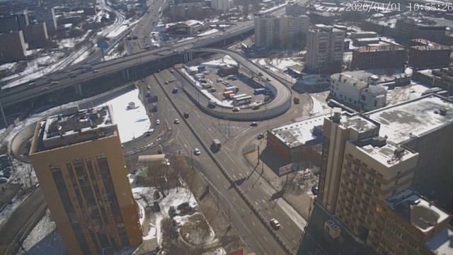 Москва - Нижегородская улица - веб камера 01.04.2020, 07:56