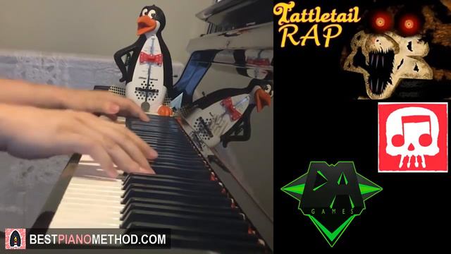 TATTLETAIL Rap - JT Machinima DA Games Andrea Kaden - Dont Tattle On Me Piano Cover by Amosdoll