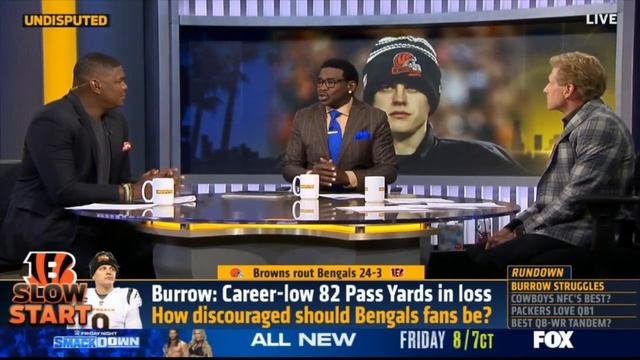 UNDISPUTED  Skip hails Deshaun Watson past Joe Burrow to led Browns 24-3 win over Bengals in opene