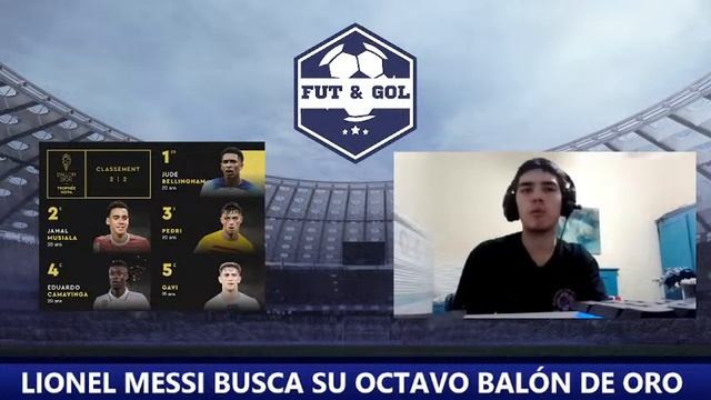 ENTREGA BALÓN DE ORO 2023 | LIONEL MESSI EN FUT AND GOL