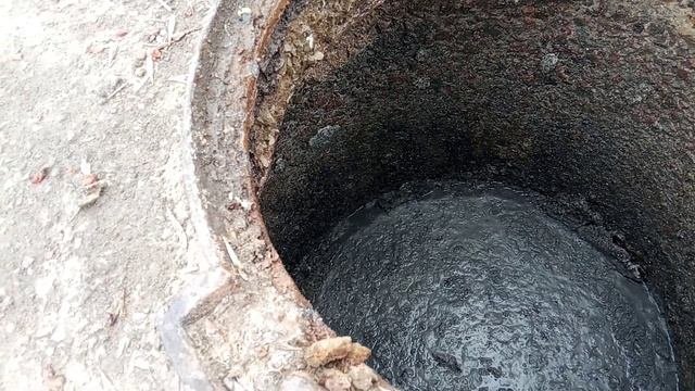 Засор канализационных труб жиром .