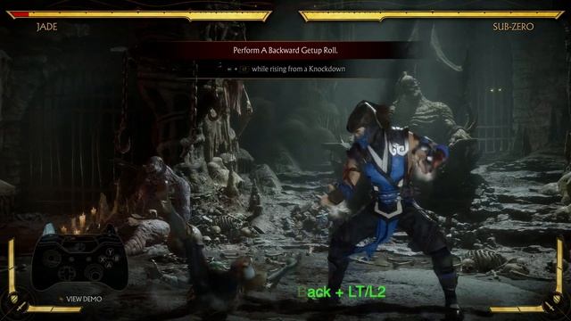 MK11- How to ROLL + Get Up Attack the EASY way
