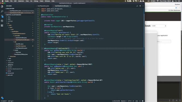 Spring Data Elasticsearch with ElasticsearchTemplate and ElasticsearchRepository
