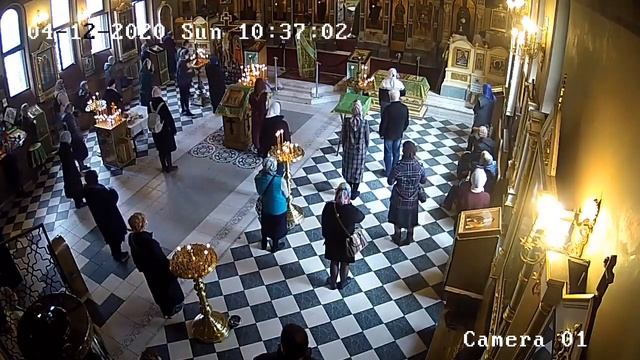 Вход Господень в Иерусалим. Божественная литургия