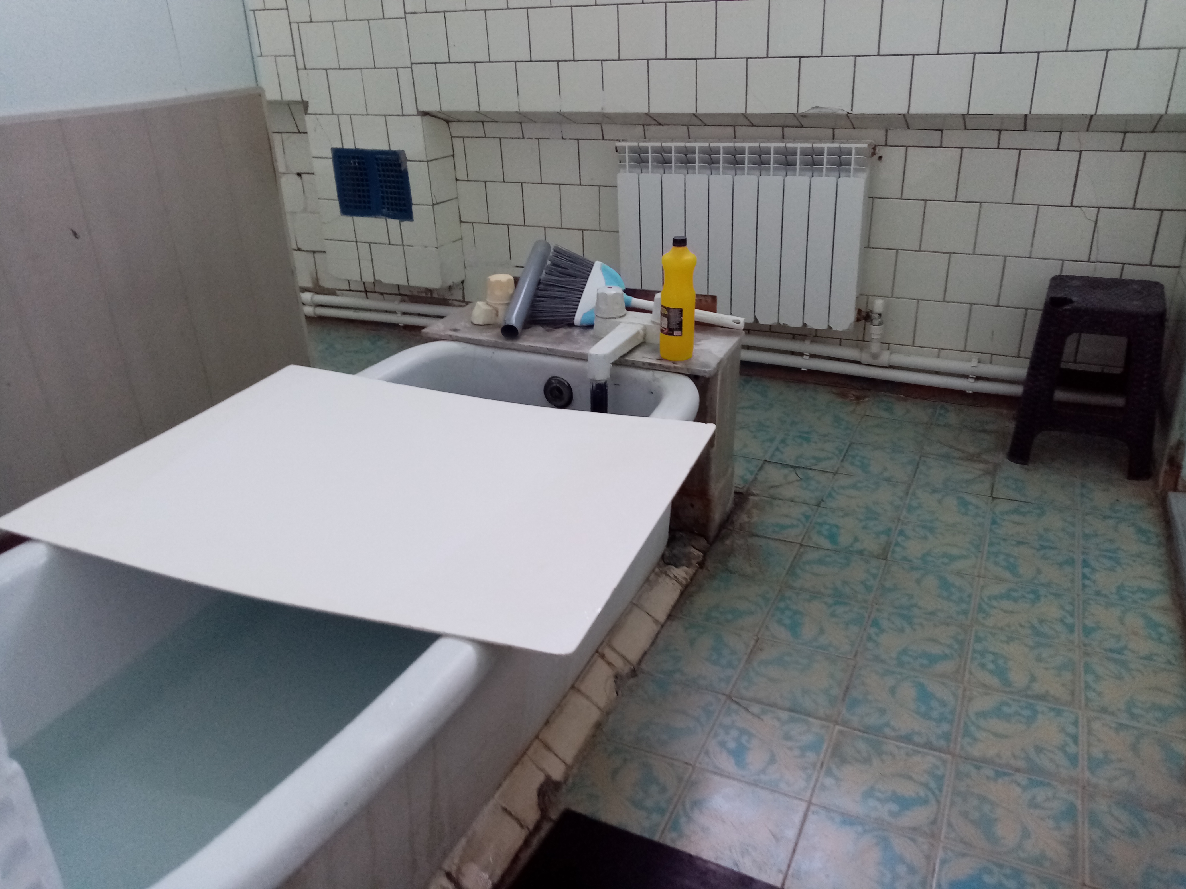 Бальнеолечебница в санатории Талги  Ванное отделение