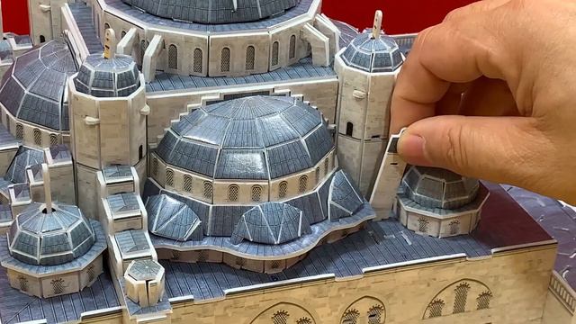 DIY Craft Instruction 3D Puzzle Cubicfun SULTAN AHMET CAMII BLUE MOSQUE